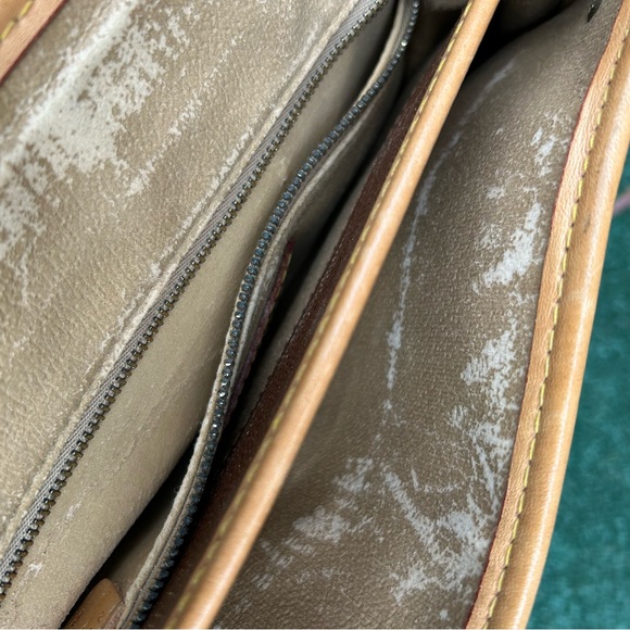 Etro Vintage Paisley Top Handle Messenger Crossbody Bag Brown - Picture 10 of 16